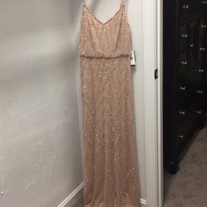 Blush Beaded Formal Dress
